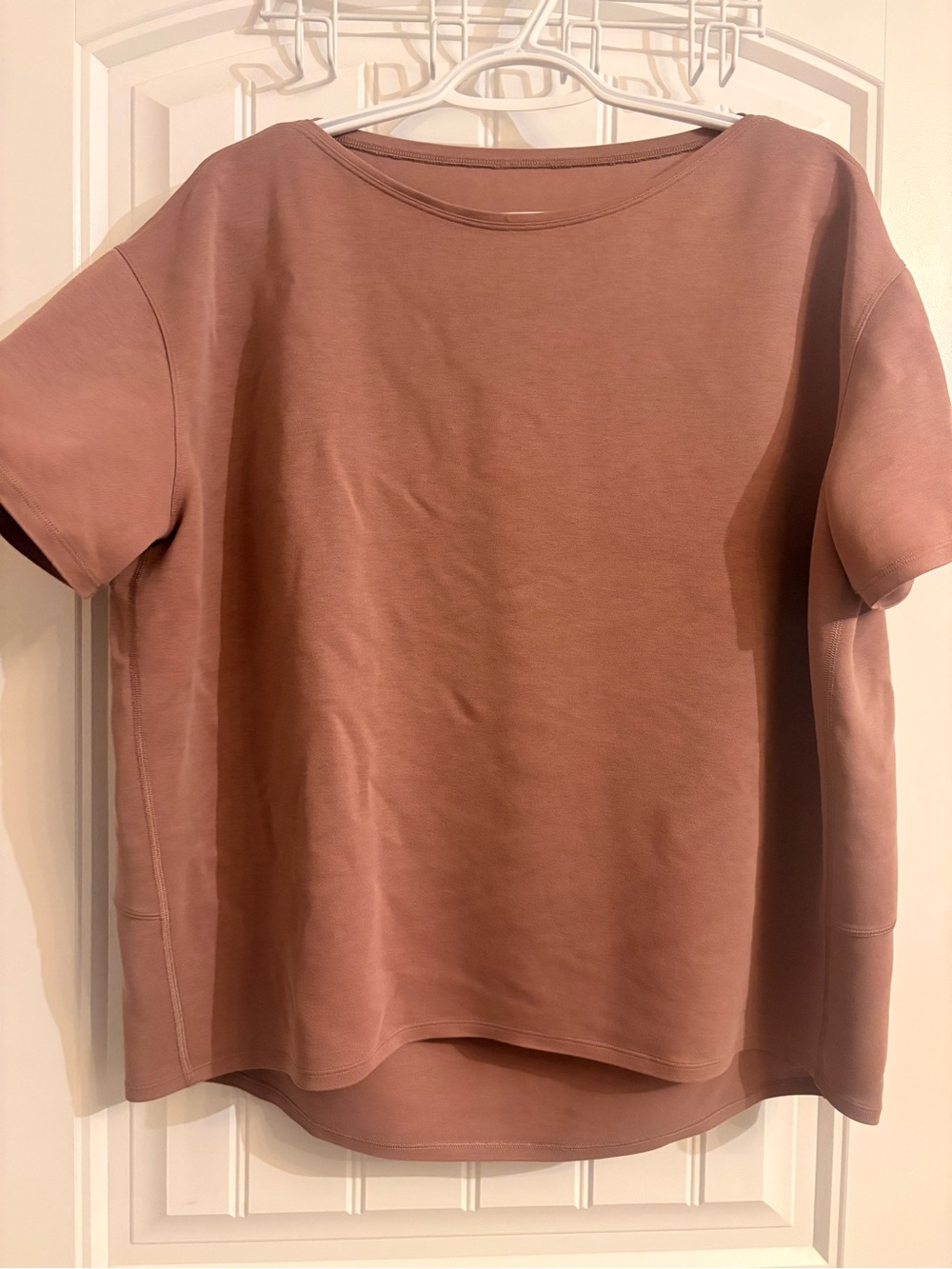lululemon athletica Drapey Top in Dusty Mauve - Size 10
